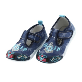 Tênis infantil American Club azul marinho com velcro 26/19 4