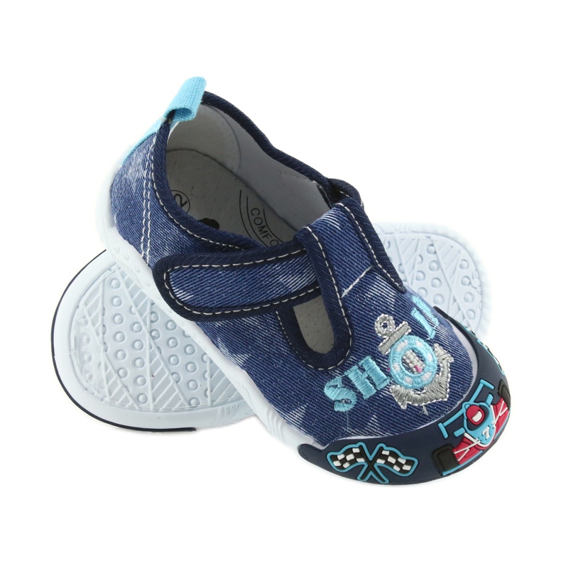 Tênis infantil American Club azul marinho com velcro 26/19 azul-marinho 2