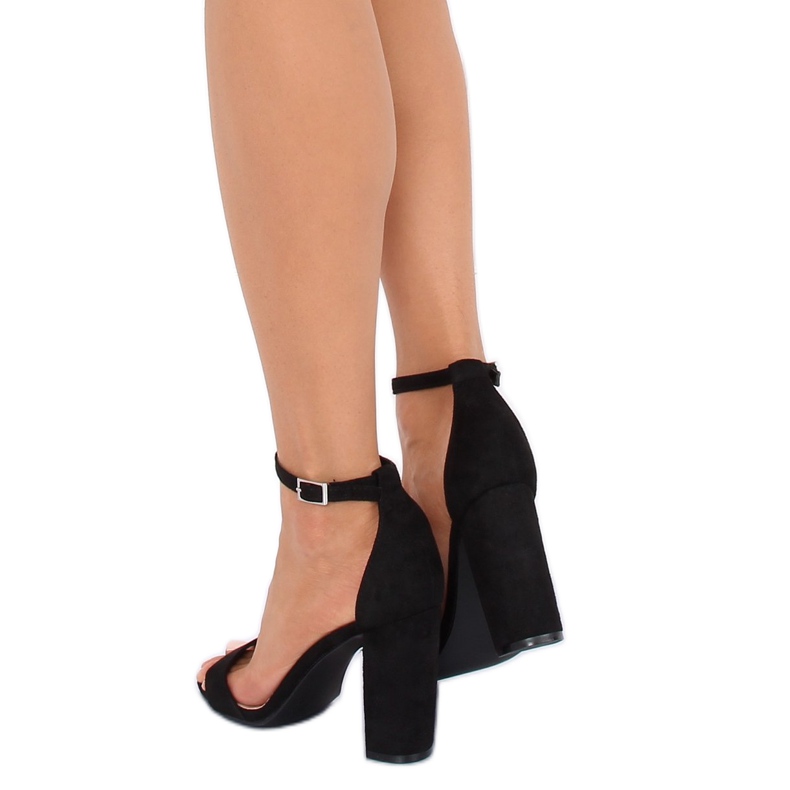 Sandálias Pretas no Post Y2385-27 Pretas preto 2