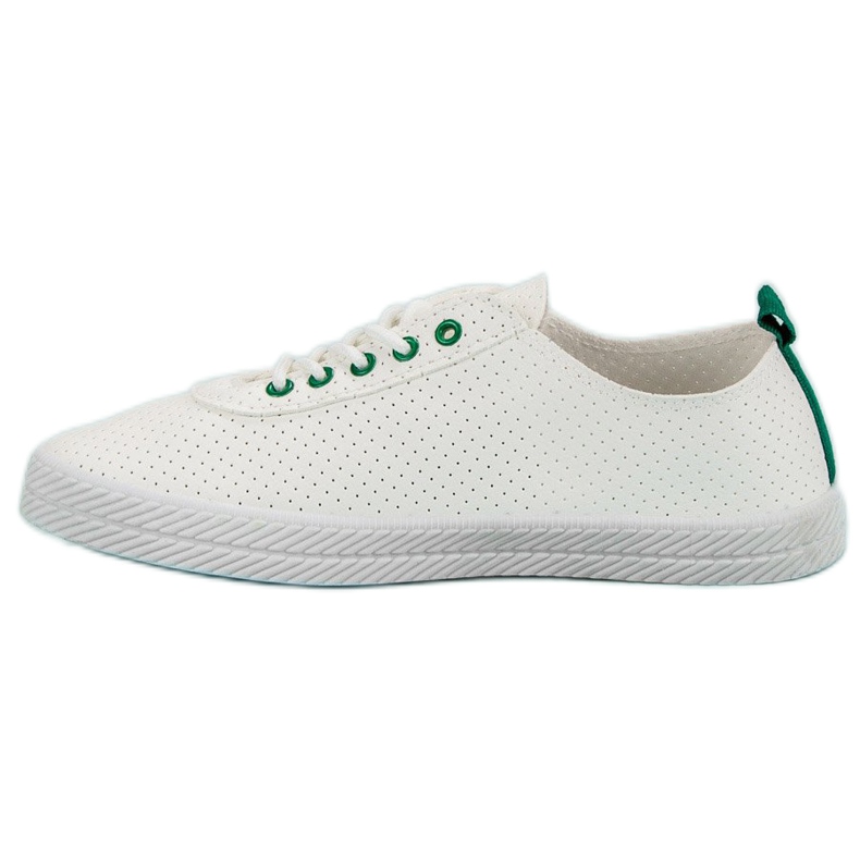 Kylie Tênis Openwork Tied branco 1 Kylie Tênis Openwork Tied branco 1