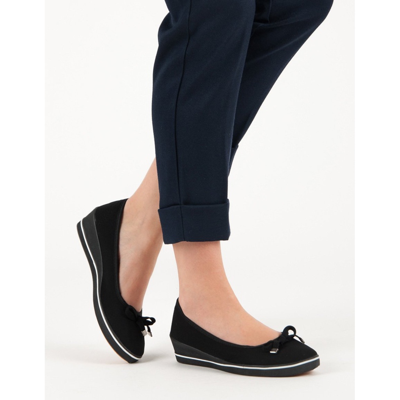 Wedge Ballerina preto 2