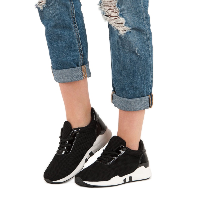 Calçados Esportivos da Moda preto 1