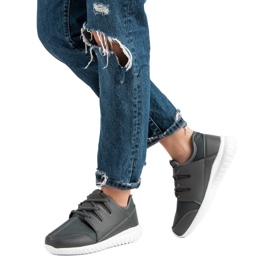 Calçados esportivos leves cinza 2