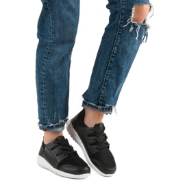 Calçados esportivos leves preto 1