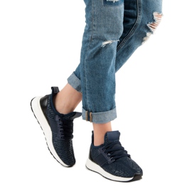 Calçados Esportivos Slip-on azul 2