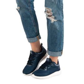 Ax Boxing Sapatos de treino elegantes azul 2