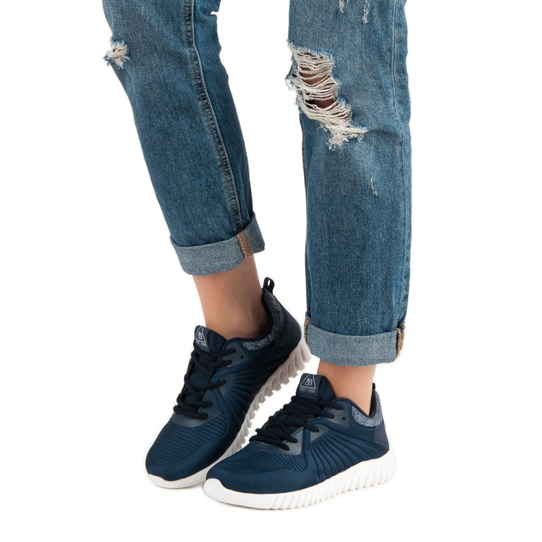 Ax Boxing Sapatos de treino elegantes azul 2