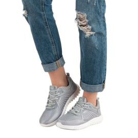 Ax Boxing Sapatos de treino elegantes cinza 1