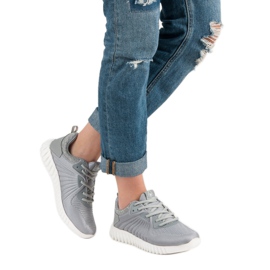 Ax Boxing Sapatos de treino elegantes cinza 2