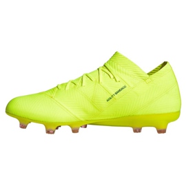 Chuteiras Adidas Nemeziz 18.1 FG M BB9426 amarelo 1