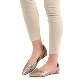 Bailarinas VINCEZA elegantes amarelo 2