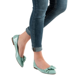 Corina Bailarinas lacadas com arco verde 2