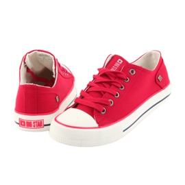 Tênis amarrado Red Big Star 274339 vermelho 5