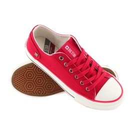 Tênis amarrado Red Big Star 274339 vermelho 3