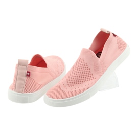 Big Star OpenWork Sneakers 274786 Salmon rosa 5