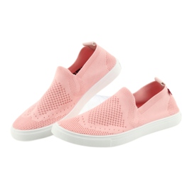 Big Star OpenWork Sneakers 274786 Salmon rosa 4