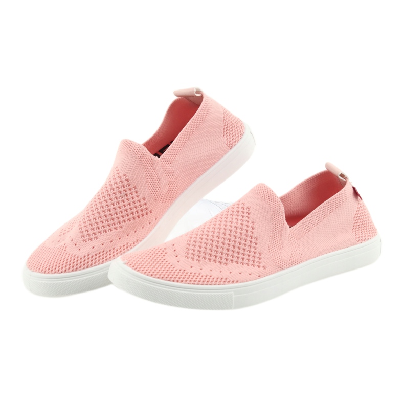 Big Star OpenWork Sneakers 274786 Salmon rosa 4