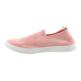 Big Star OpenWork Sneakers 274786 Salmon rosa 2