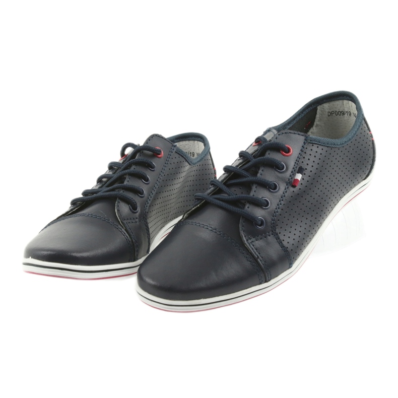 Tênis esportivos feminino Filippo DP009 azul marinho 3