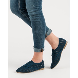 Corina Sapatilhas azul marinho com aberturas azul-marinho 1