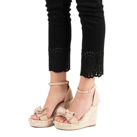 STEPHAN Sandálias Alpercatas com Arco marrom 2