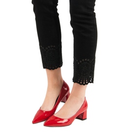 Diamantique Bombas Vermelhas Elegantes vermelho 1