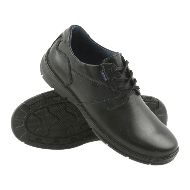 Sapatos pretos Badura para homem conforto 3509 3