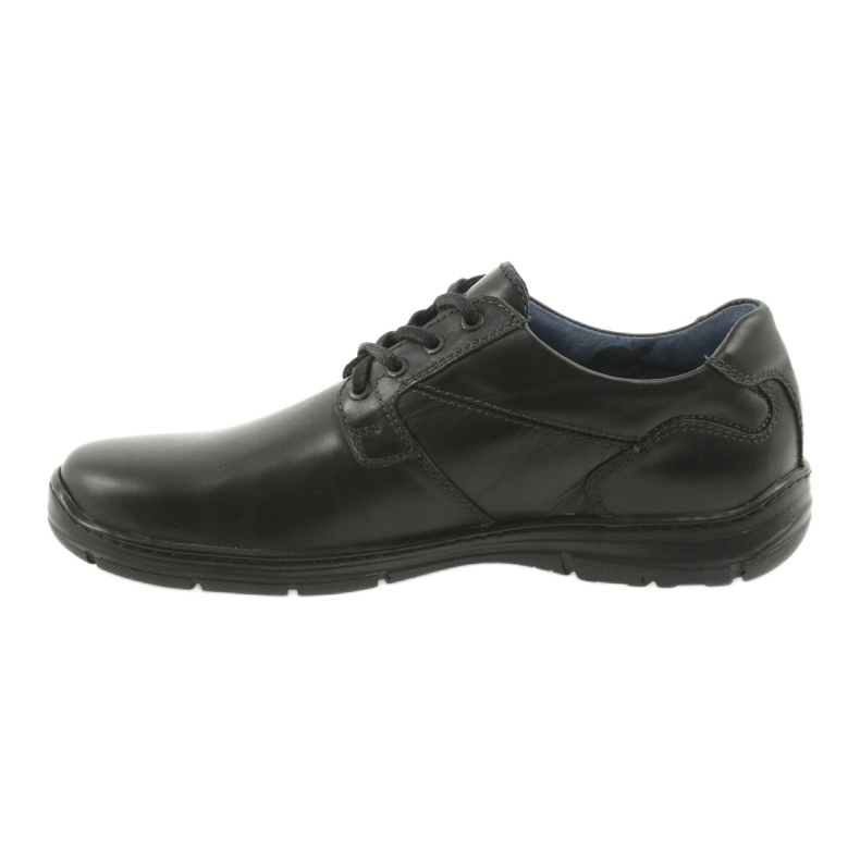 Sapatos pretos Badura para homem conforto 3509 2