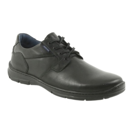 Sapatos pretos Badura para homem conforto 3509 1