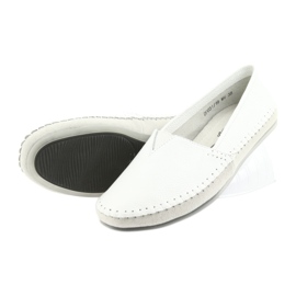 Mocassim feminino Filippo 031 branco cinza 5