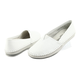 Mocassim feminino Filippo 031 branco cinza 4