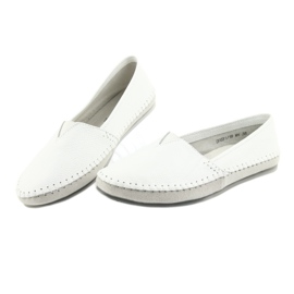Mocassim feminino Filippo 031 branco cinza 3
