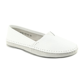 Mocassim feminino Filippo 031 branco cinza 1
