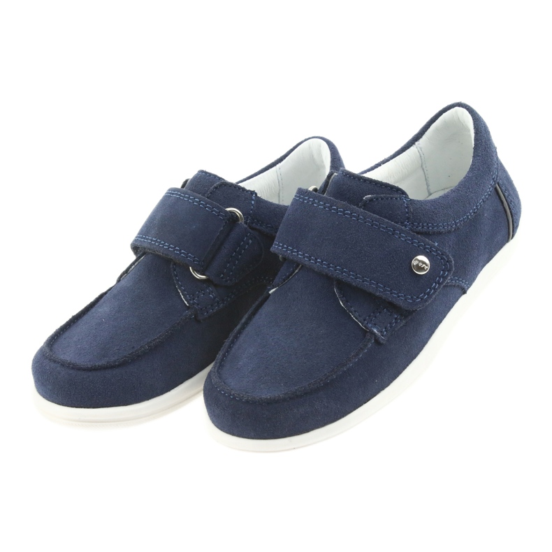 Bartek Sapatos casuais masculinos 55599 azul marinho azul-marinho 6