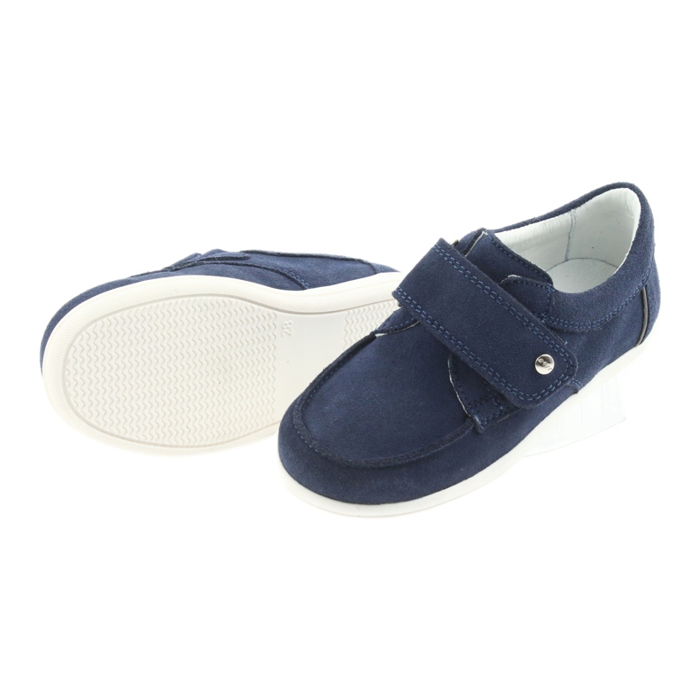 Bartek Sapatos casuais masculinos 55599 azul marinho azul-marinho 3