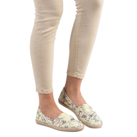 Sweet Shoes Slipons de renda multicolorido 2