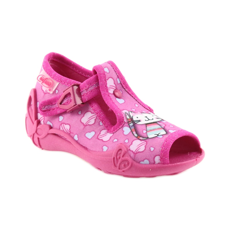 Sapatos infantis rosa befado 213P108 1