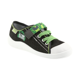 Calçados infantis Befado 251X102 cinza verde 1