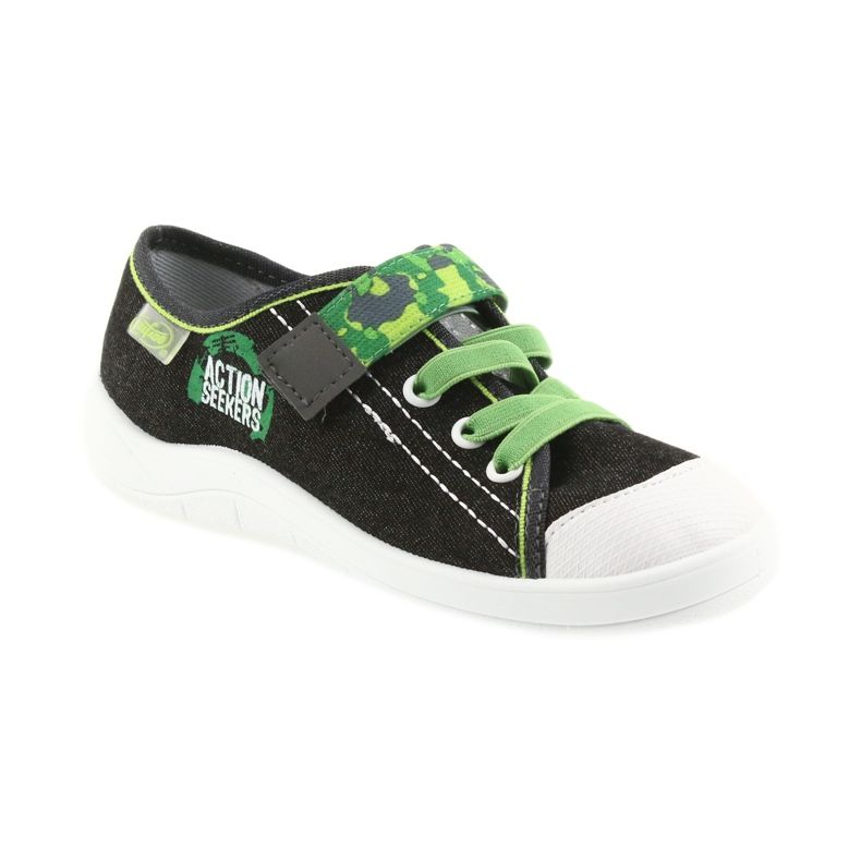 Calçados infantis Befado 251X102 cinza verde 1