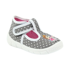 Calçados infantis Befado mel pu 531P006 branco cinza 2