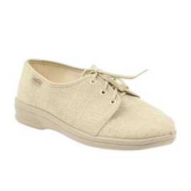 Calçado masculino Befado pu 630M007 marrom 2