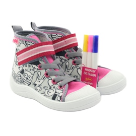 Padrões de coloração de sapatos infantis Befado 268X064 multicolorido 5
