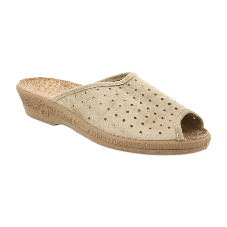 Calçado feminino Befado pu 581D169 castanho 2