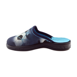 Calçado infantil Befado 707X381 azul marinho 3