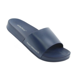 Atletico Chinelos masculinos atléticos azul marinho 1