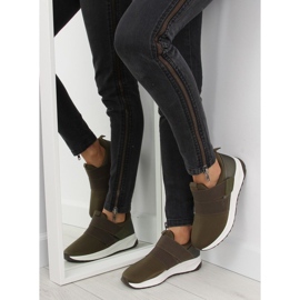 Calçados esportivos femininos verdes NB151P Verde Exército 2