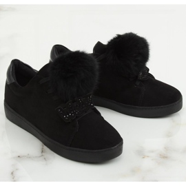 Tênis femininos negros 68-95 Preto 1