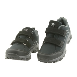 Tênis esportivos infantis ADi American Club softshell preto cinza 4