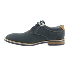 American Club Sapatos masculinos decotados Rhapsody RH08 marrom azul-marinho 2