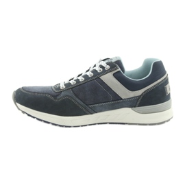 American Club Tênis esportivos de denim masculino ADI American RH17 cinza azul marinho 2